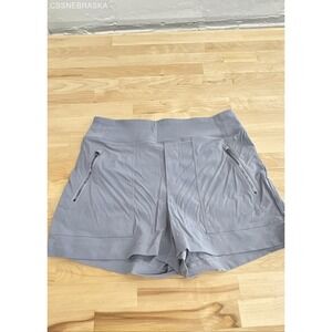 Athleta Gray Womens Shorts Active Sports Hiking Performance Gym Active - Size 2